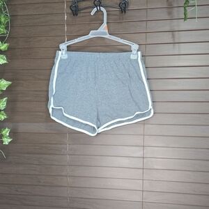 Uratot Dark Heather Gray Dolphin Athletic Shorts Women's Size Small